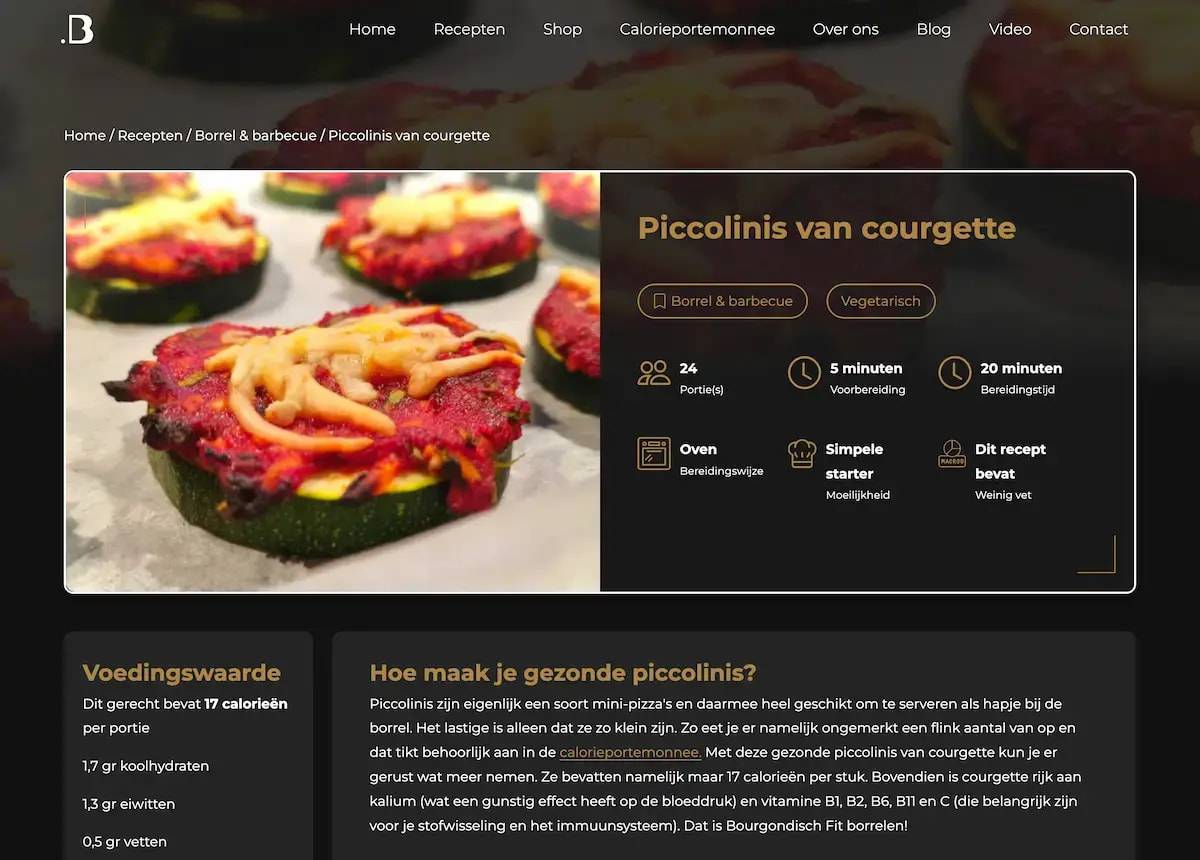 Nieuwe website van Bourgondisch Fit